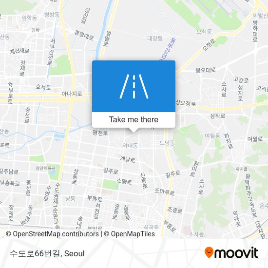 수도로66번길 map