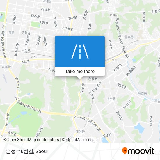 은성로6번길 map