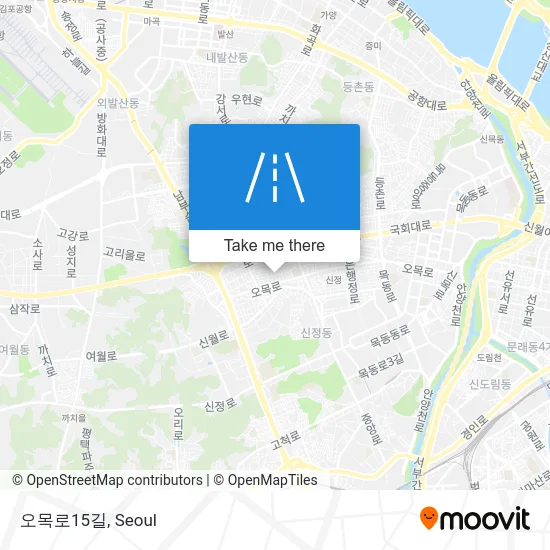 오목로15길 map