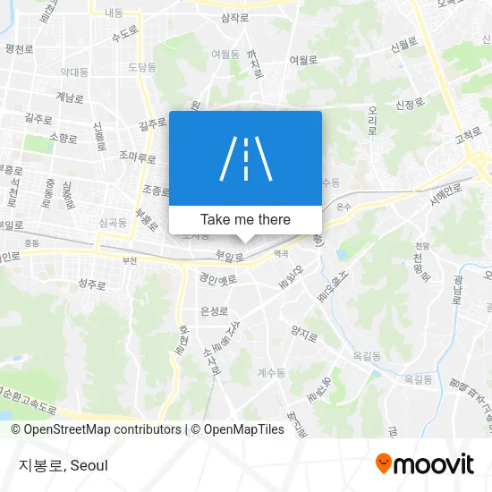 지봉로 map