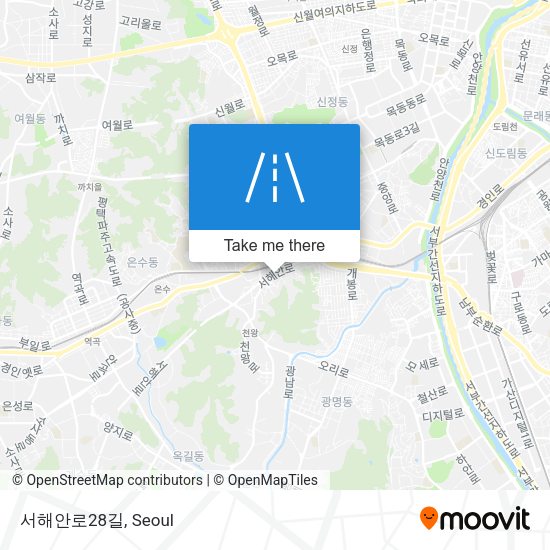 서해안로28길 map