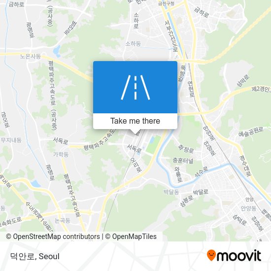 덕안로 map