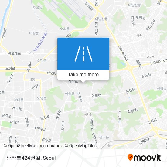 삼작로424번길 map