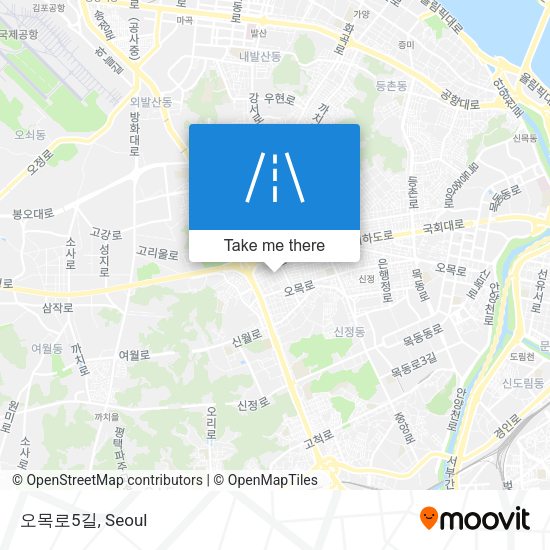 오목로5길 map