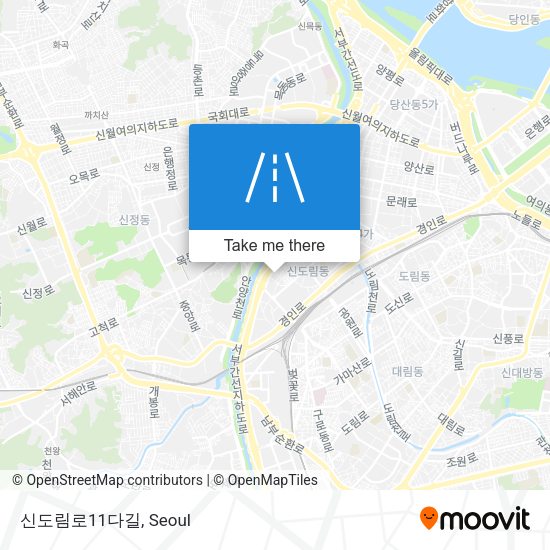 신도림로11다길 map