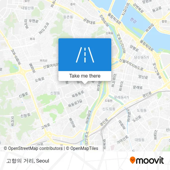 고향의 거리 map