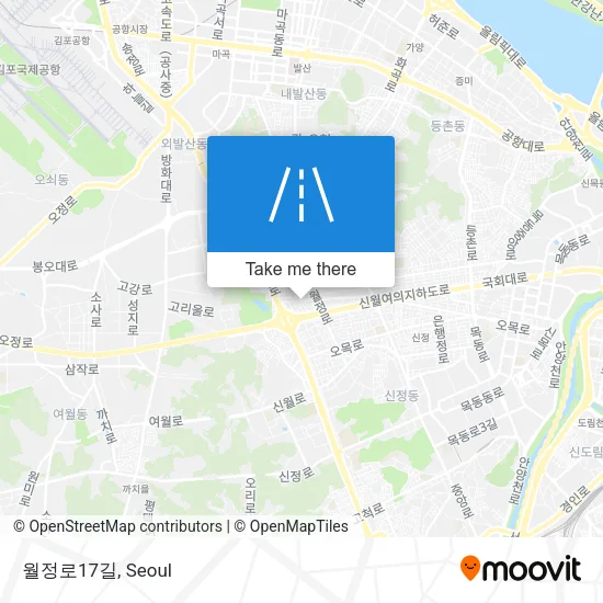 월정로17길 map