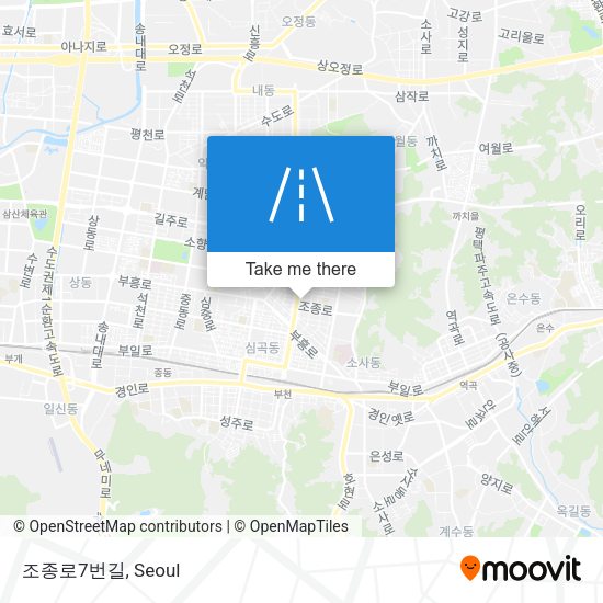 조종로7번길 map