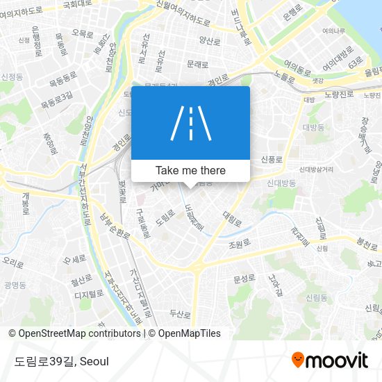 도림로39길 map