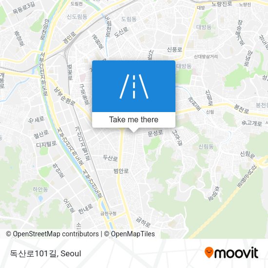 독산로101길 map