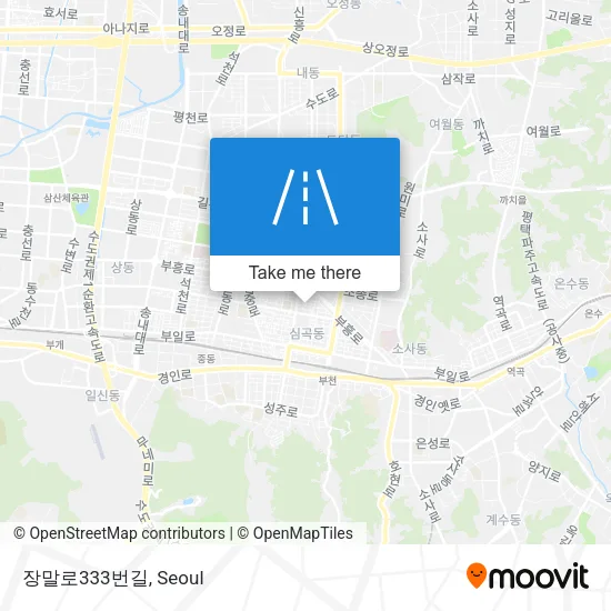장말로333번길 map