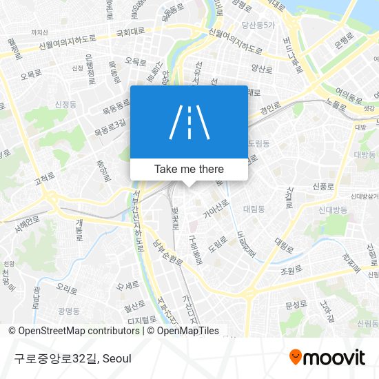 구로중앙로32길 map