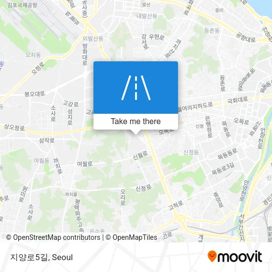 지양로5길 map