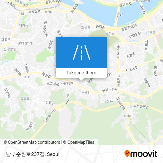 남부순환로237길 map