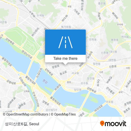 성미산로6길 map