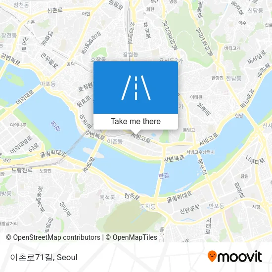 이촌로71길 map