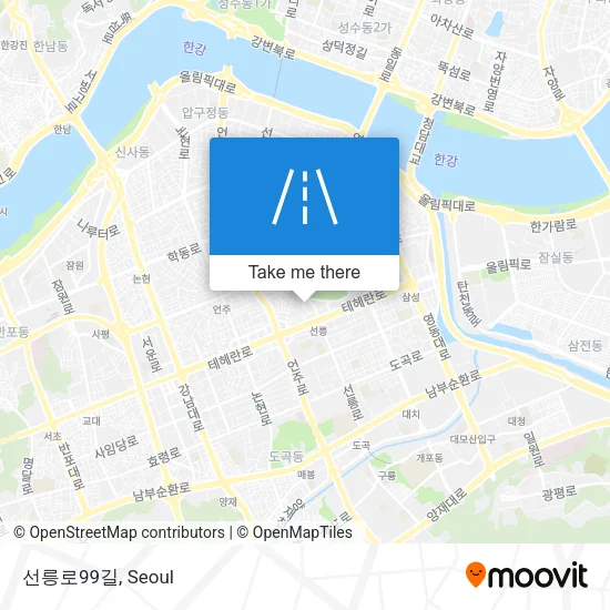 선릉로99길 map