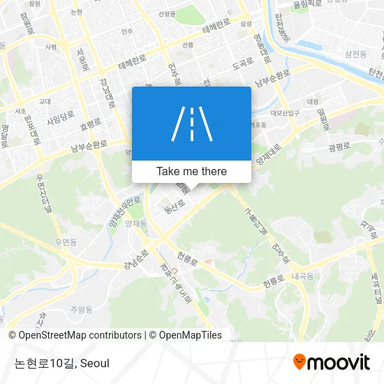 논현로10길 map