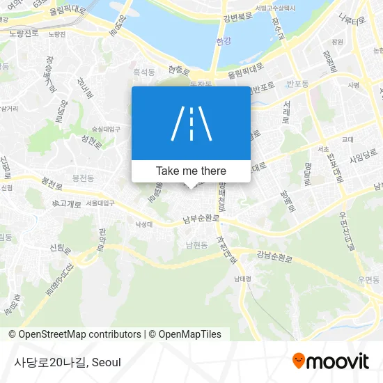 사당로20나길 map