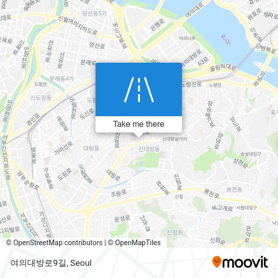 여의대방로9길 map
