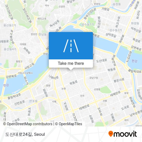 도산대로24길 map