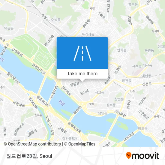 월드컵로23길 map