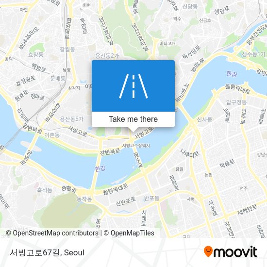 서빙고로67길 map