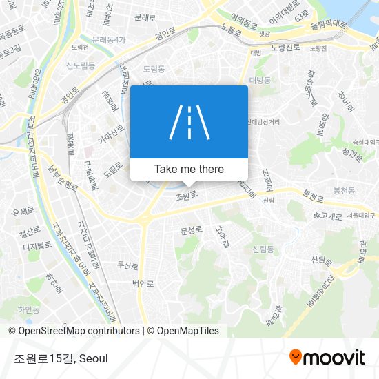 조원로15길 map
