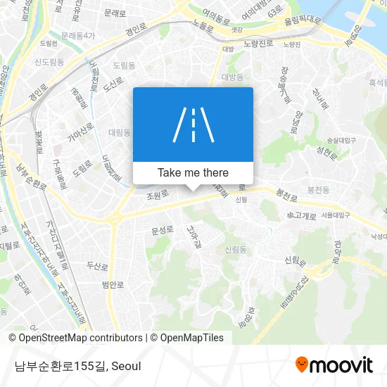 남부순환로155길 map