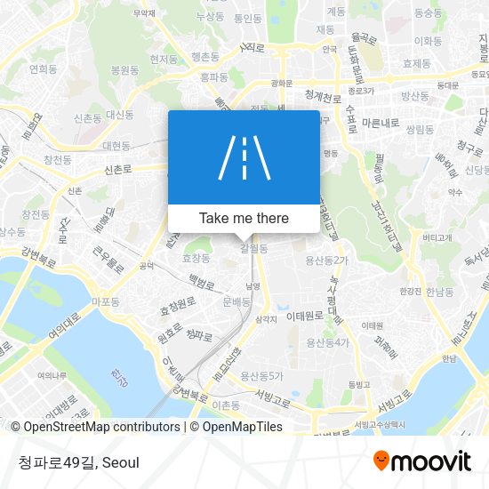청파로49길 map