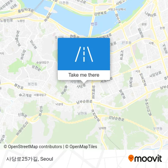사당로25가길 map