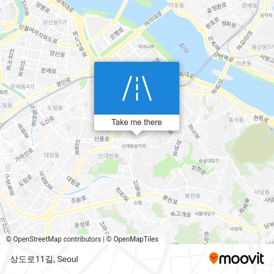 상도로11길 map