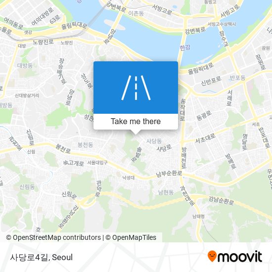 사당로4길 map