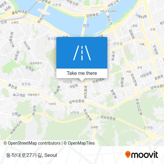 동작대로27가길 map