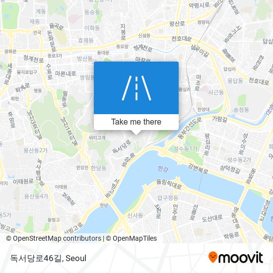 독서당로46길 map