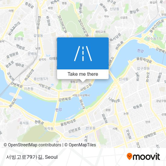 서빙고로79가길 map