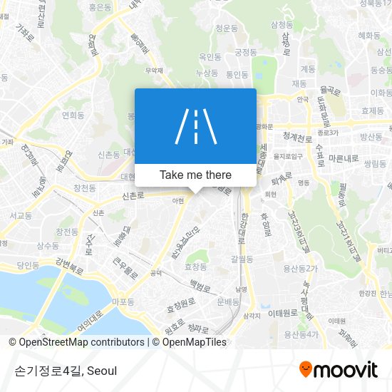 손기정로4길 map