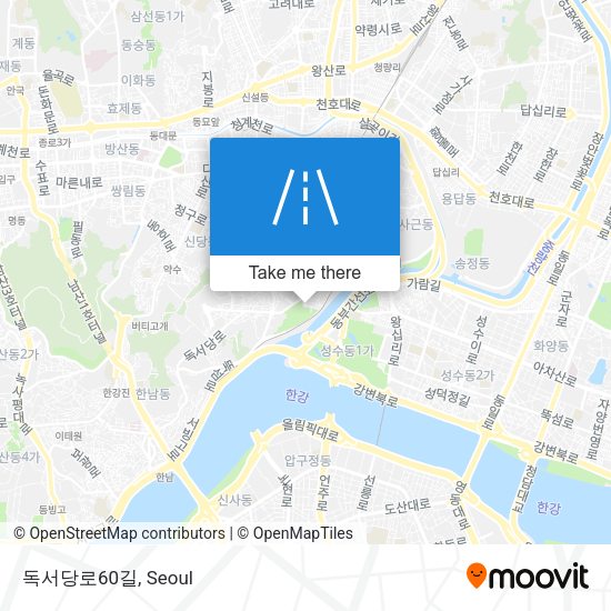 독서당로60길 map