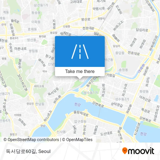 독서당로60길 map