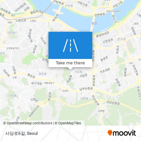 사당로6길 map