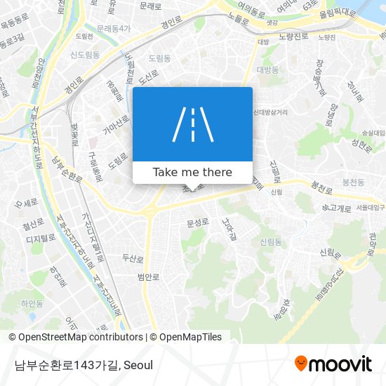 남부순환로143가길 map