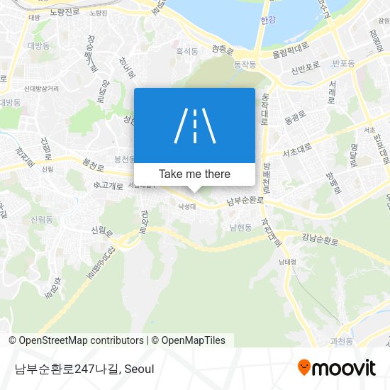 남부순환로247나길 map