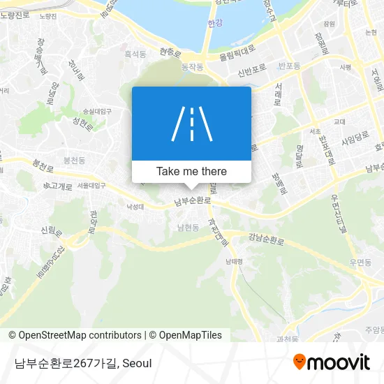 남부순환로267가길 map