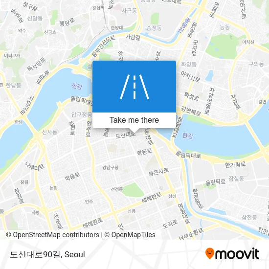 도산대로90길 map