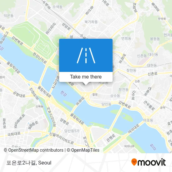 포은로2나길 map