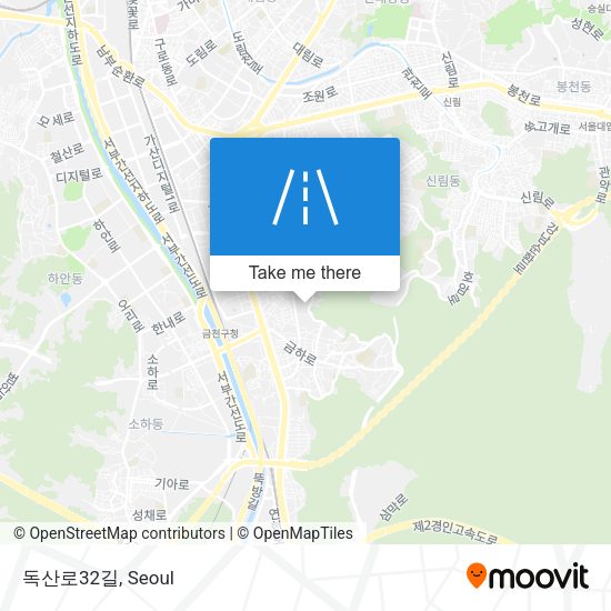 독산로32길 map