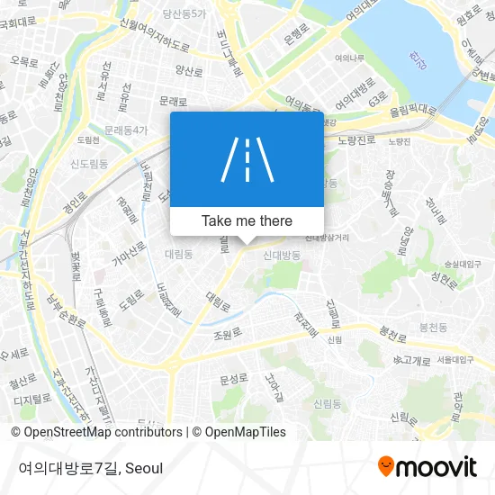 여의대방로7길 map