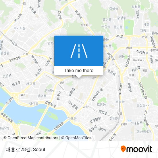 대흥로28길 map