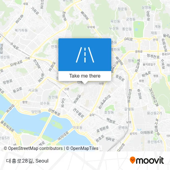 대흥로28길 map