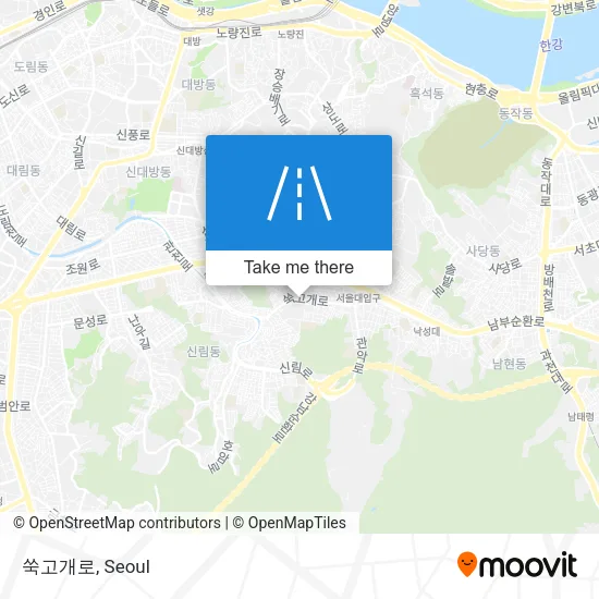 쑥고개로 map